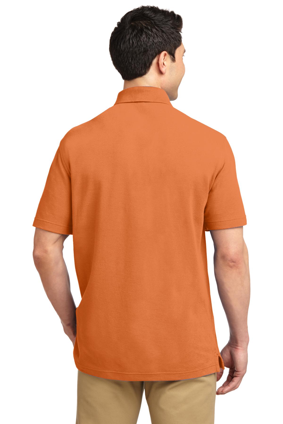 Port Authority Men's EZCotton Pique Polo. K800 Mens Apparel Shirts & Tops