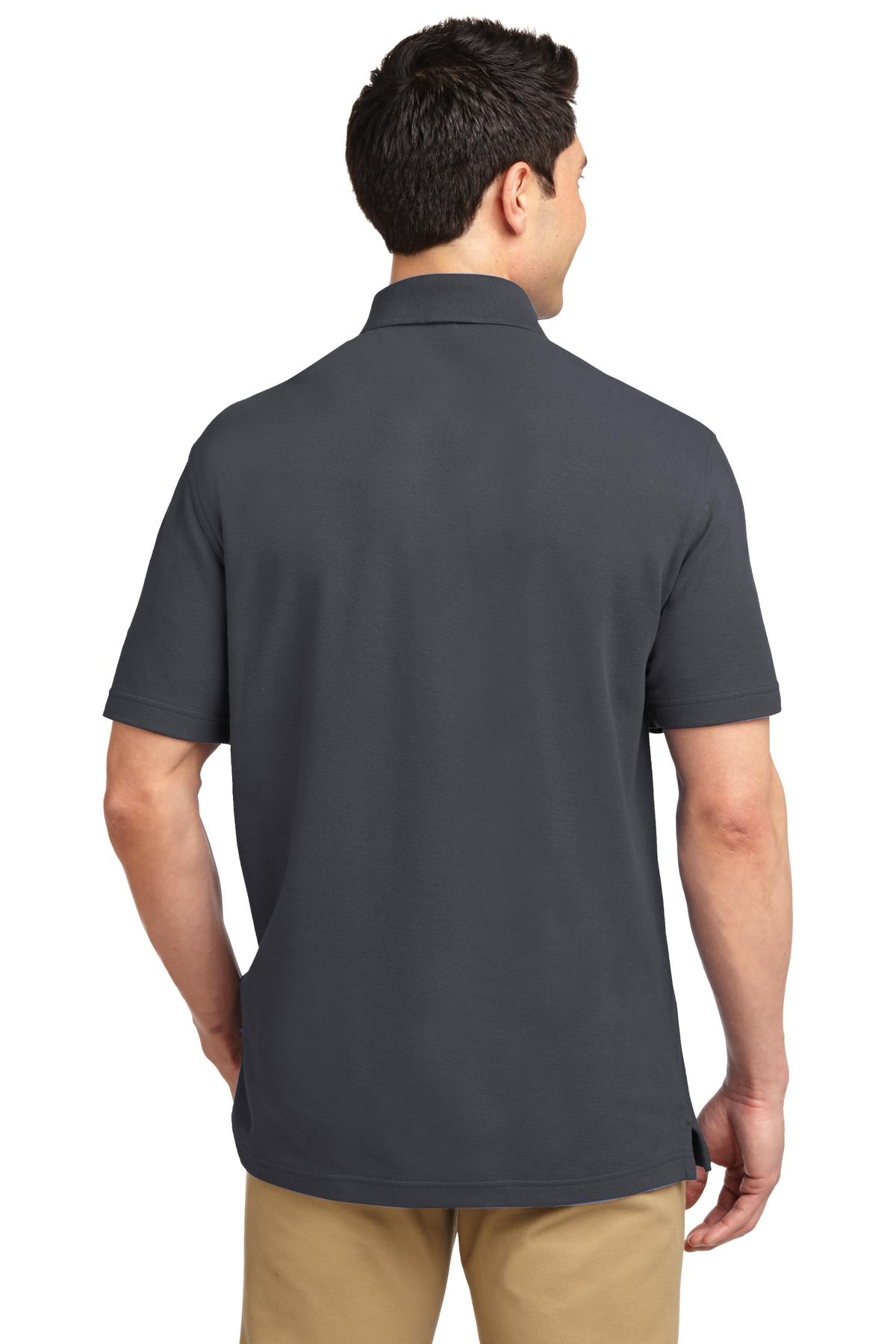 Port Authority Men's EZCotton Pique Polo. K800 Mens Apparel Shirts & Tops