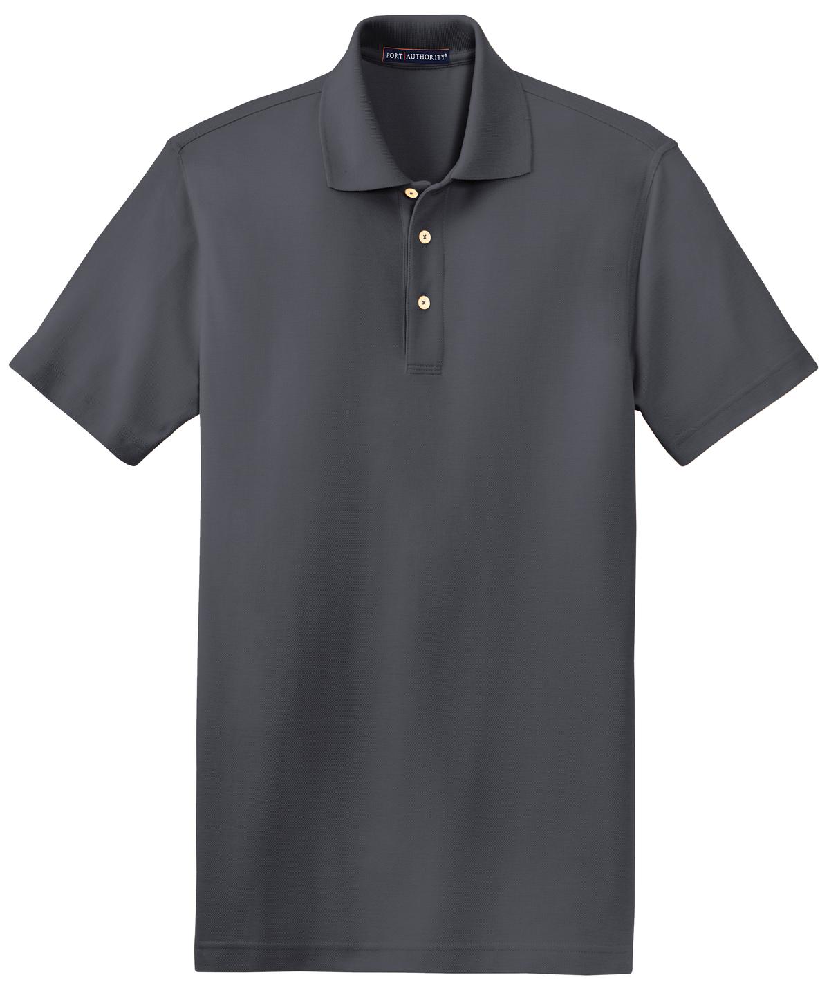 Port Authority Men's EZCotton Pique Polo. K800 Mens Apparel Shirts & Tops