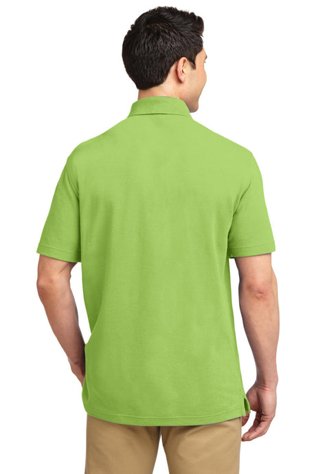 Port Authority Men's EZCotton Pique Polo. K800 Mens Apparel Shirts & Tops