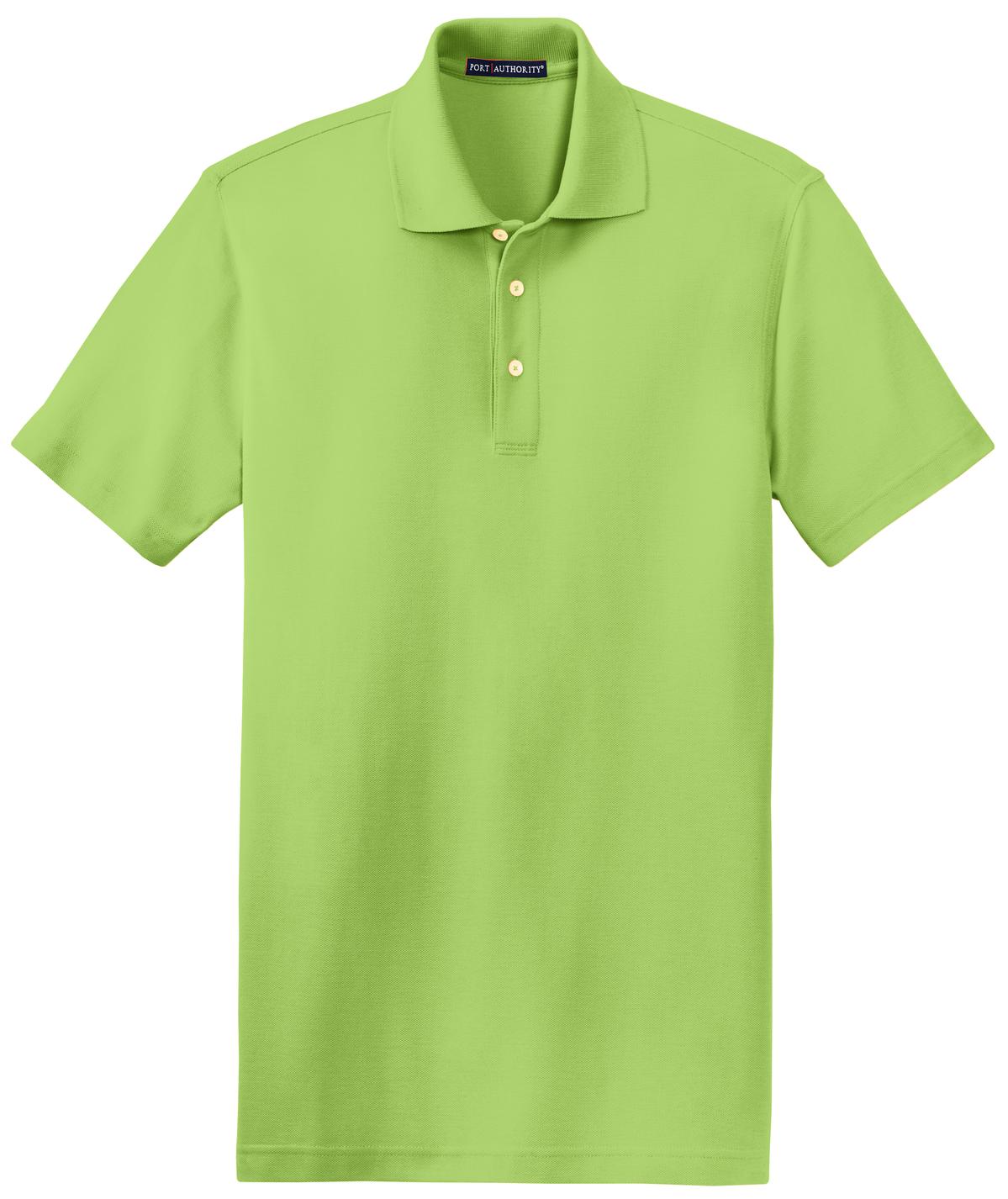 Port Authority Men's EZCotton Pique Polo. K800 Mens Apparel Shirts & Tops