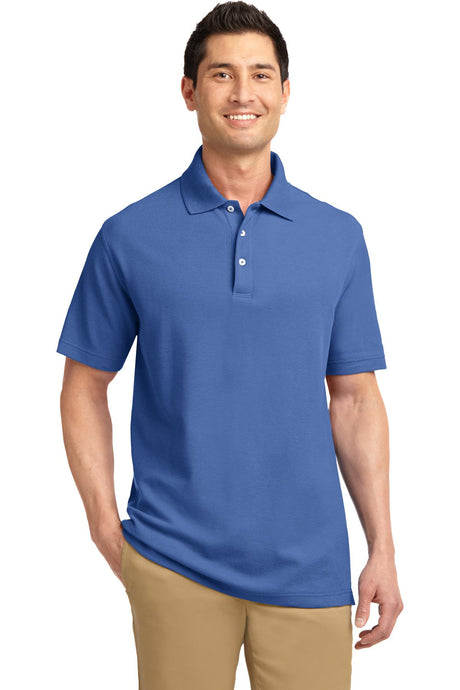 Port Authority Men's EZCotton Pique Polo. K800 Mens Apparel Shirts & Tops