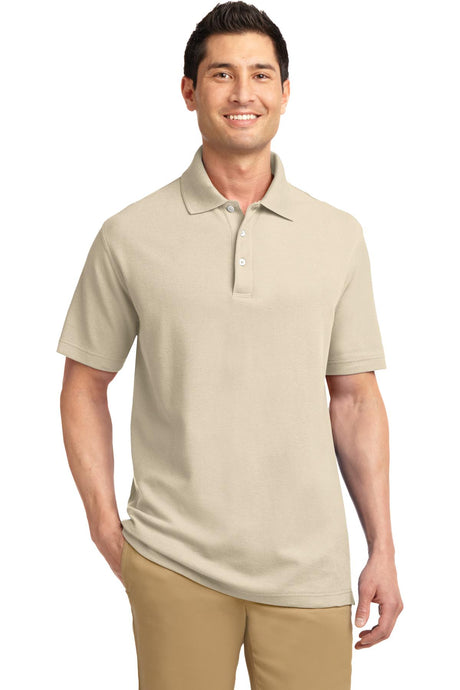 Port Authority Men's EZCotton Pique Polo. K800 Mens Apparel Shirts & Tops