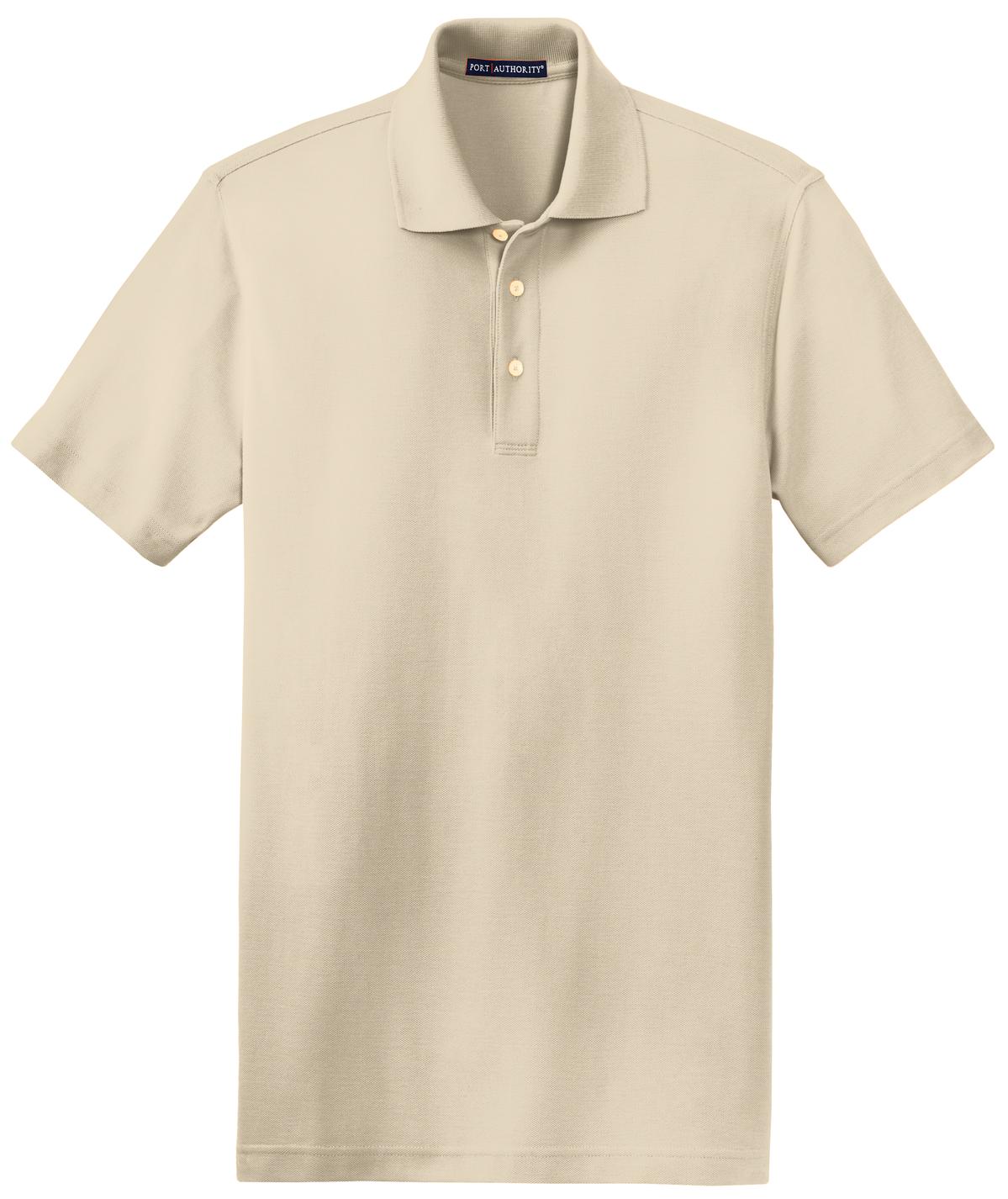 Port Authority Men's EZCotton Pique Polo. K800 Mens Apparel Shirts & Tops