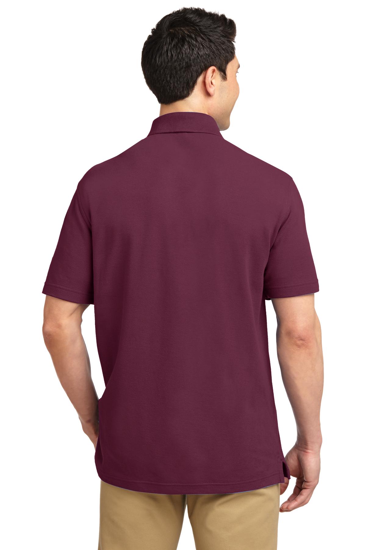 Port Authority Men's EZCotton Pique Polo. K800 Mens Apparel Shirts & Tops