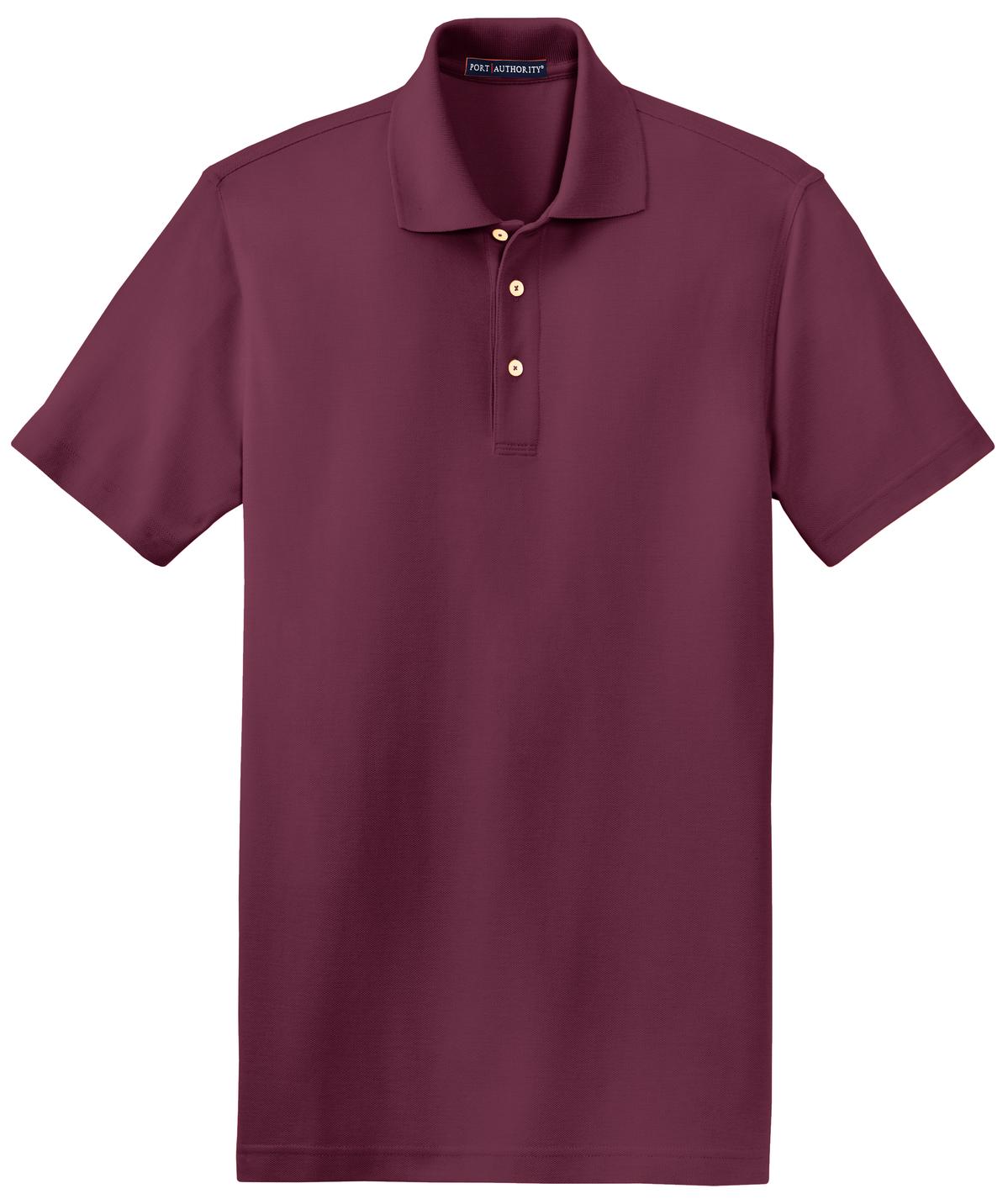 Port Authority Men's EZCotton Pique Polo. K800 Mens Apparel Shirts & Tops