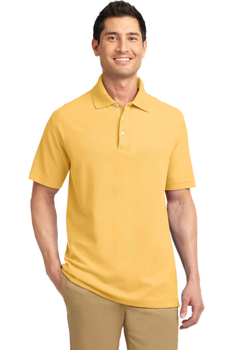 Port Authority Men's EZCotton Pique Polo. K800 Mens Apparel Shirts & Tops