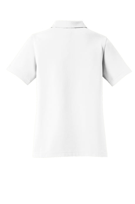 Port Authority Ladies EZCotton Pique Polo. L800 Womens Apparel Shirts & Tops