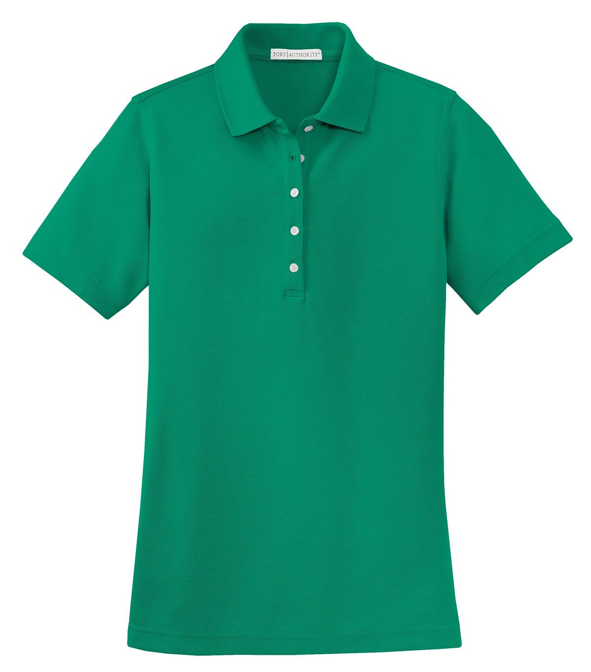 Port Authority Ladies EZCotton Pique Polo. L800 Womens Apparel Shirts & Tops