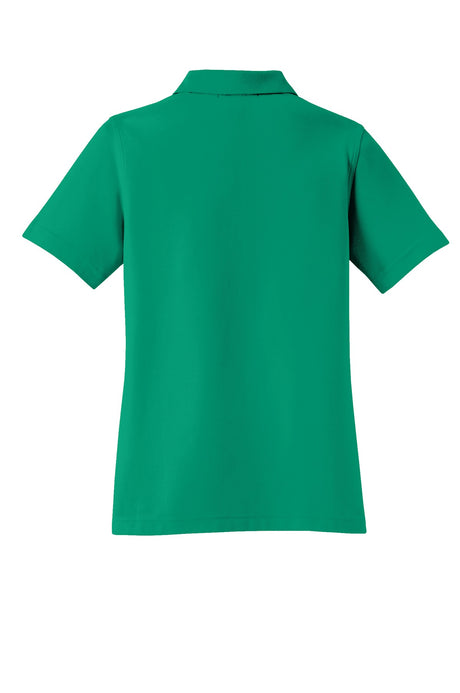 Port Authority Ladies EZCotton Pique Polo. L800 Womens Apparel Shirts & Tops