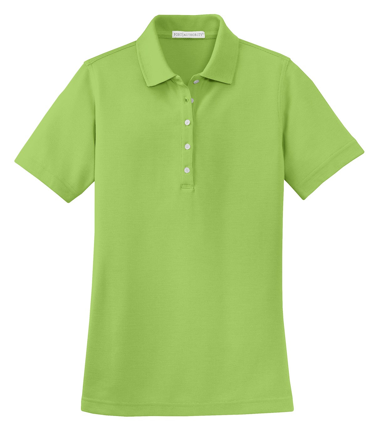 Port Authority Ladies EZCotton Pique Polo. L800 Womens Apparel Shirts & Tops