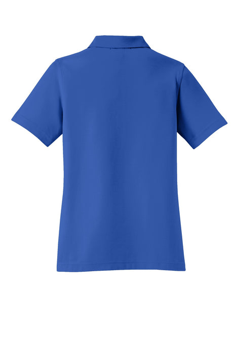 Port Authority Ladies EZCotton Pique Polo. L800 Womens Apparel Shirts & Tops