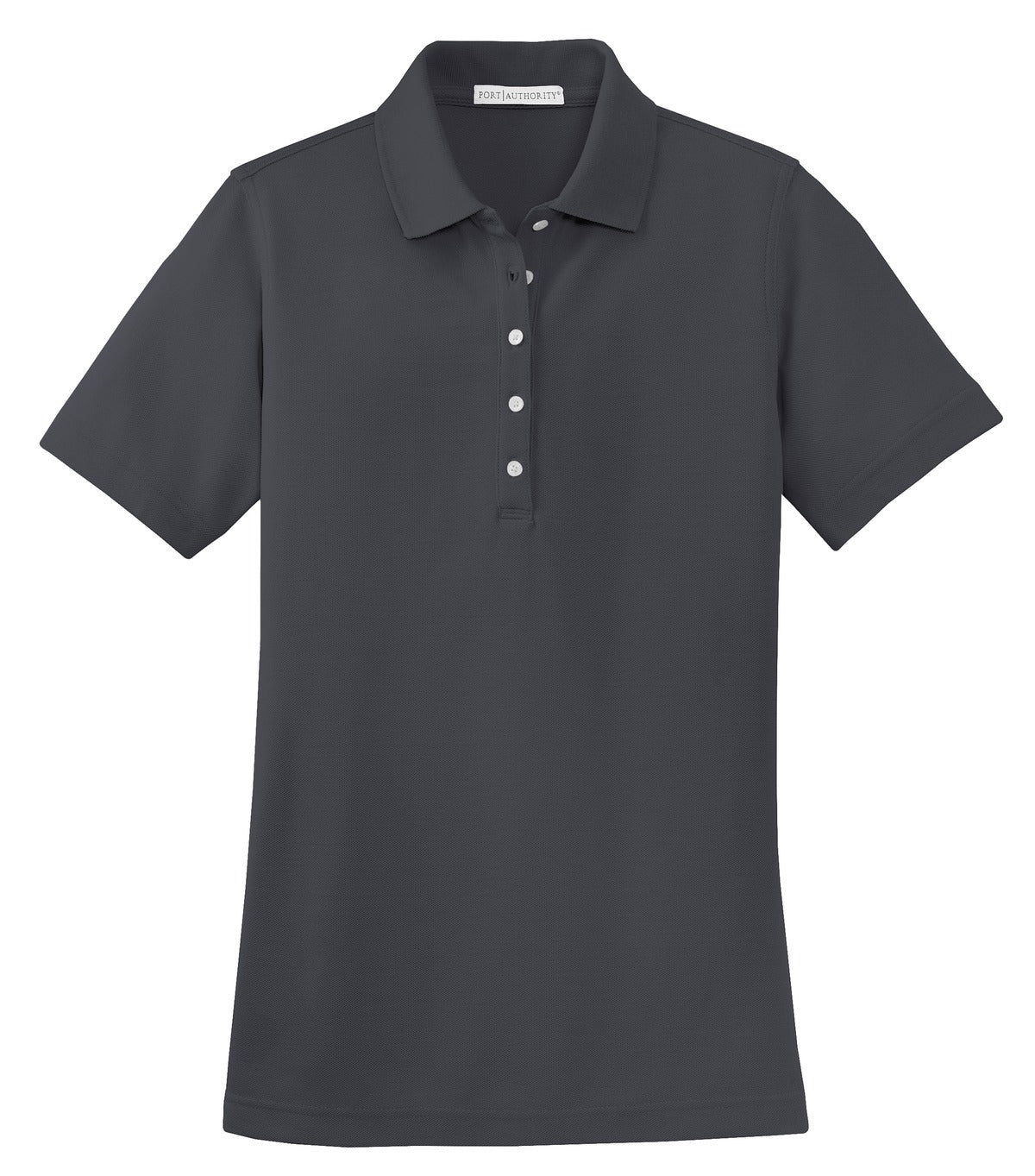 Port Authority Ladies EZCotton Pique Polo. L800 Womens Apparel Shirts & Tops