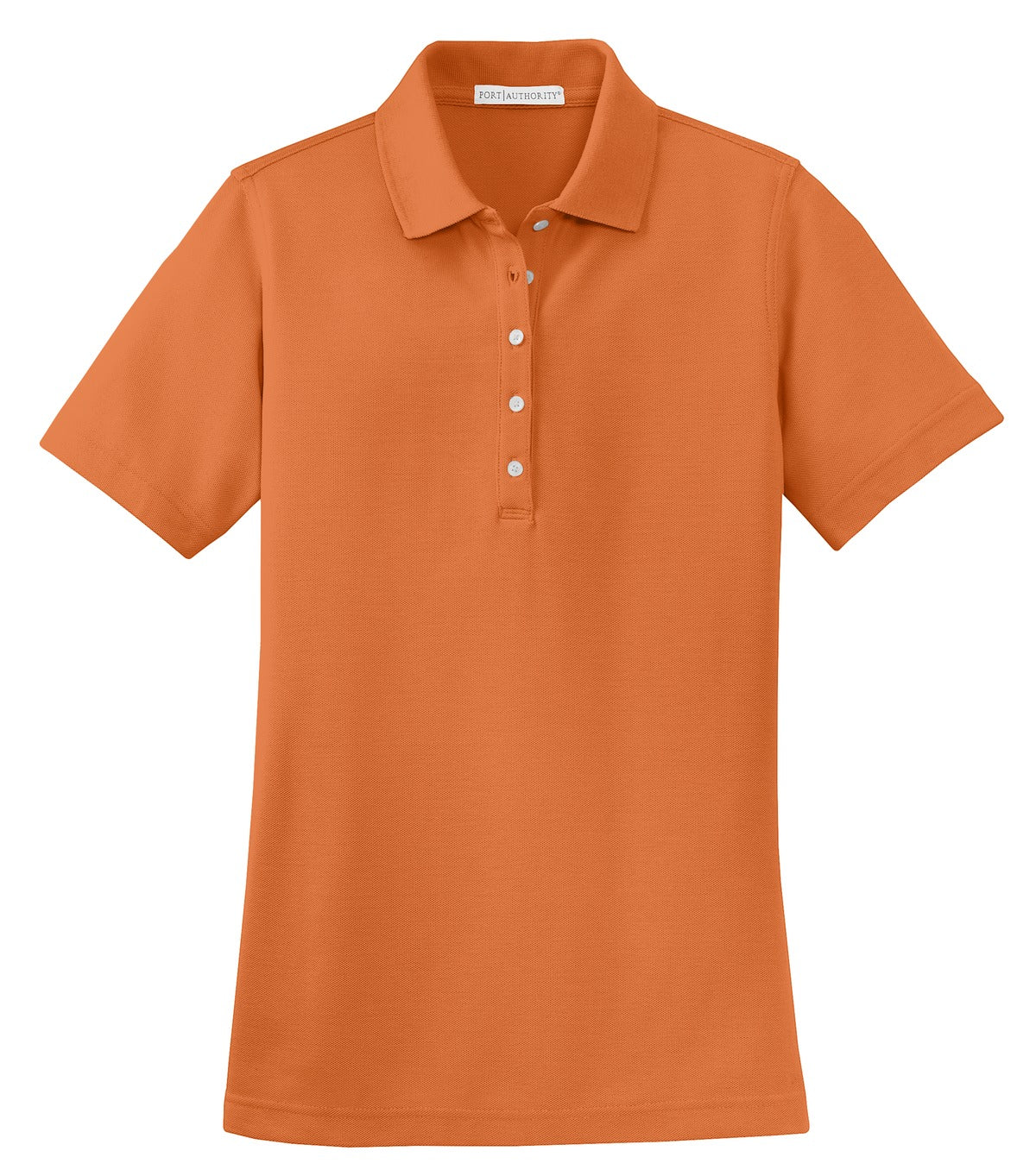 Port Authority Ladies EZCotton Pique Polo. L800 Womens Apparel Shirts & Tops