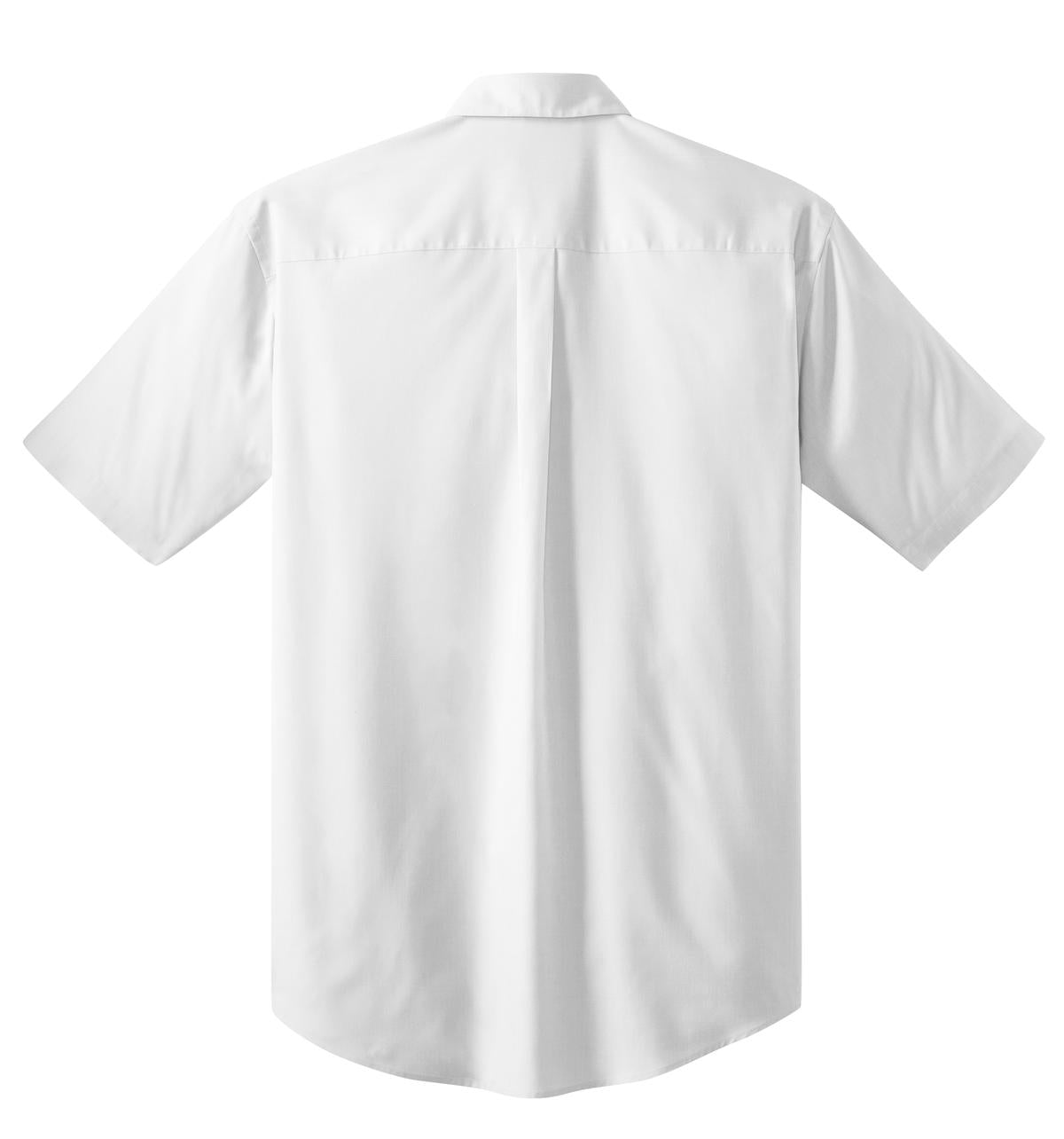 Port Authority Men's Short Sleeve Value Poplin Shirt. S633 Mens Apparel Shirts & Tops