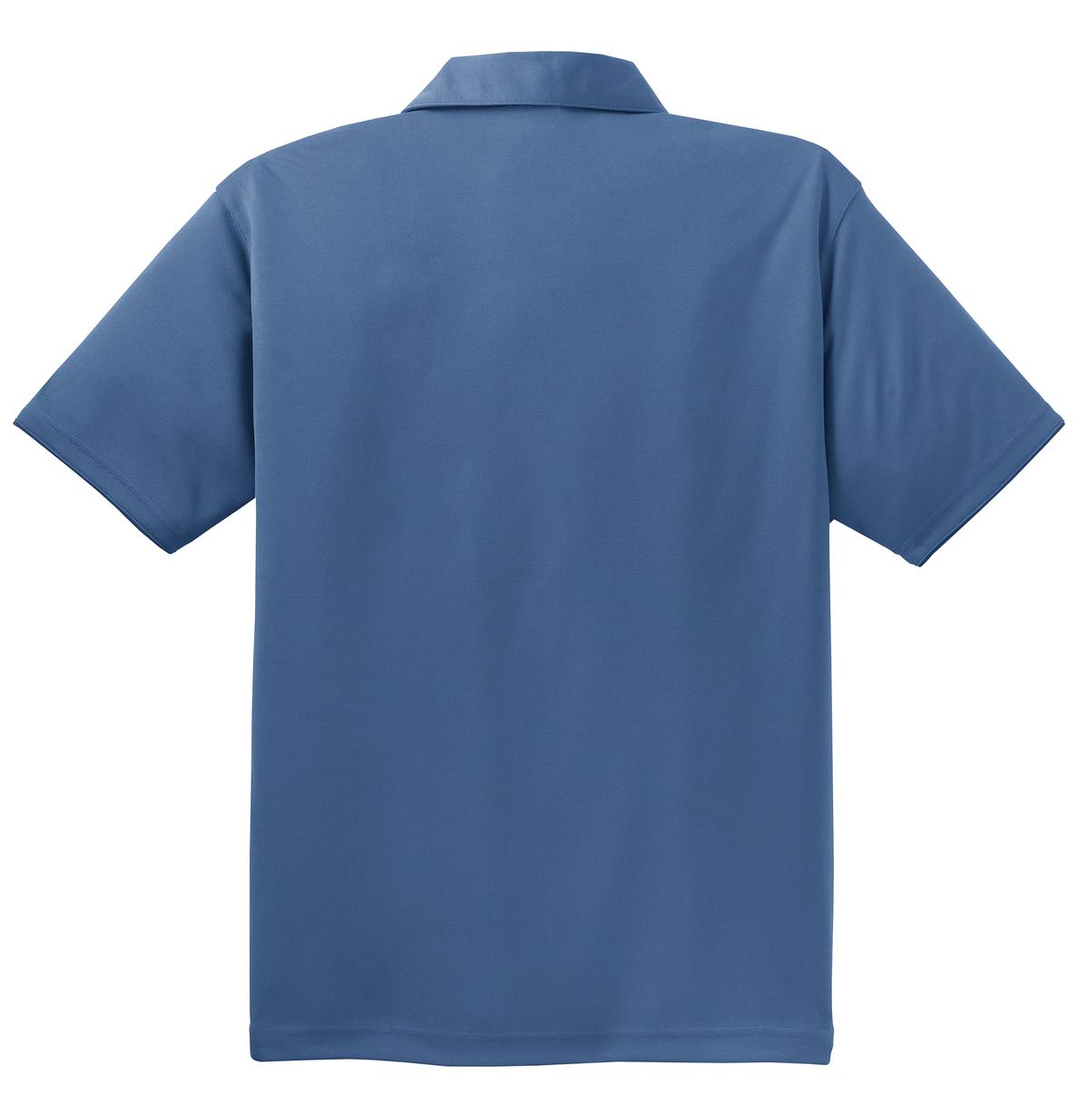 Port Authority ® Poly-Charcoal Birdseye Jacquard Polo-3