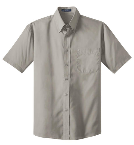 Port Authority Men's Short Sleeve Value Poplin Shirt. S633 Mens Apparel Shirts & Tops