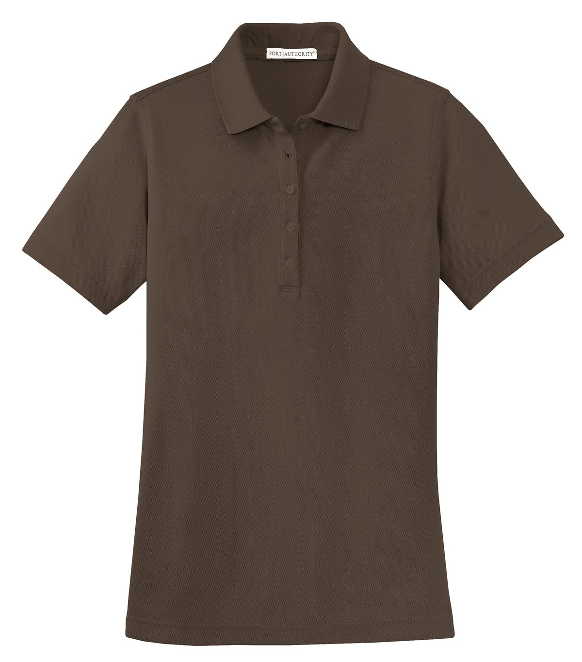 Port Authority Ladies EZCotton Pique Polo. L800 Womens Apparel Shirts & Tops