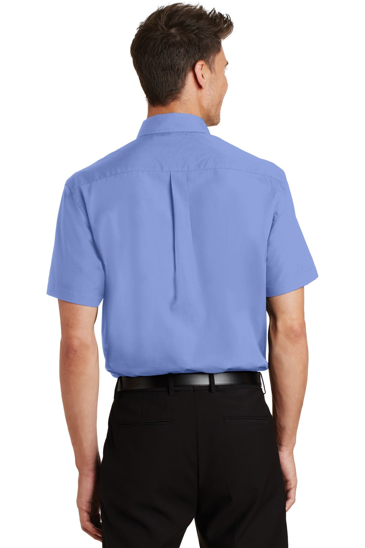 Port Authority Men's Short Sleeve Value Poplin Shirt. S633 Mens Apparel Shirts & Tops