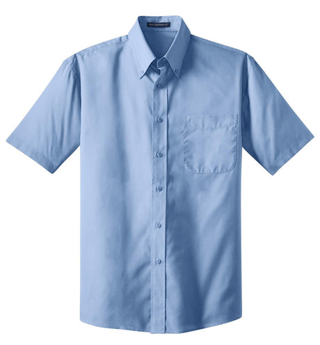 Port Authority Men's Short Sleeve Value Poplin Shirt. S633 Mens Apparel Shirts & Tops