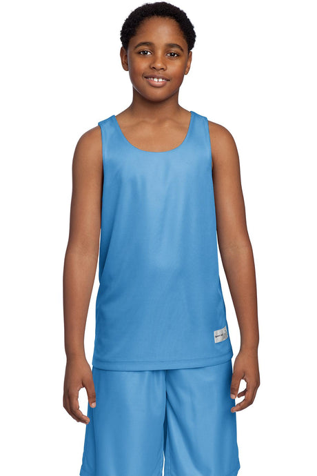 Sport-Tek Youth Boy's PosiCharge Mesh Reversible Tank. YT550 Youth Apparel Shirts & Tops
