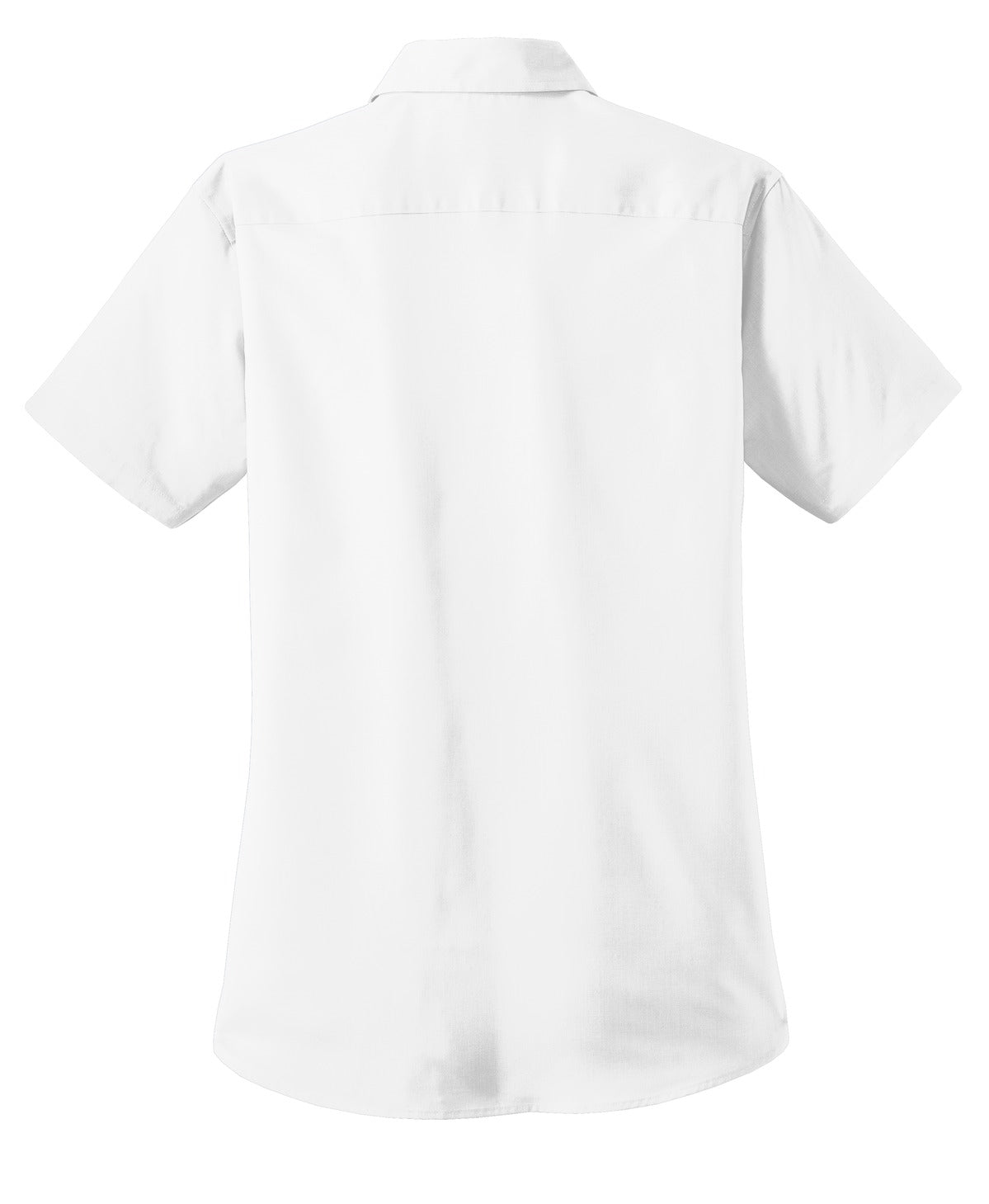 Port Authority Ladies Short Sleeve Value Poplin Shirt. L633 Womens Apparel Shirts & Tops