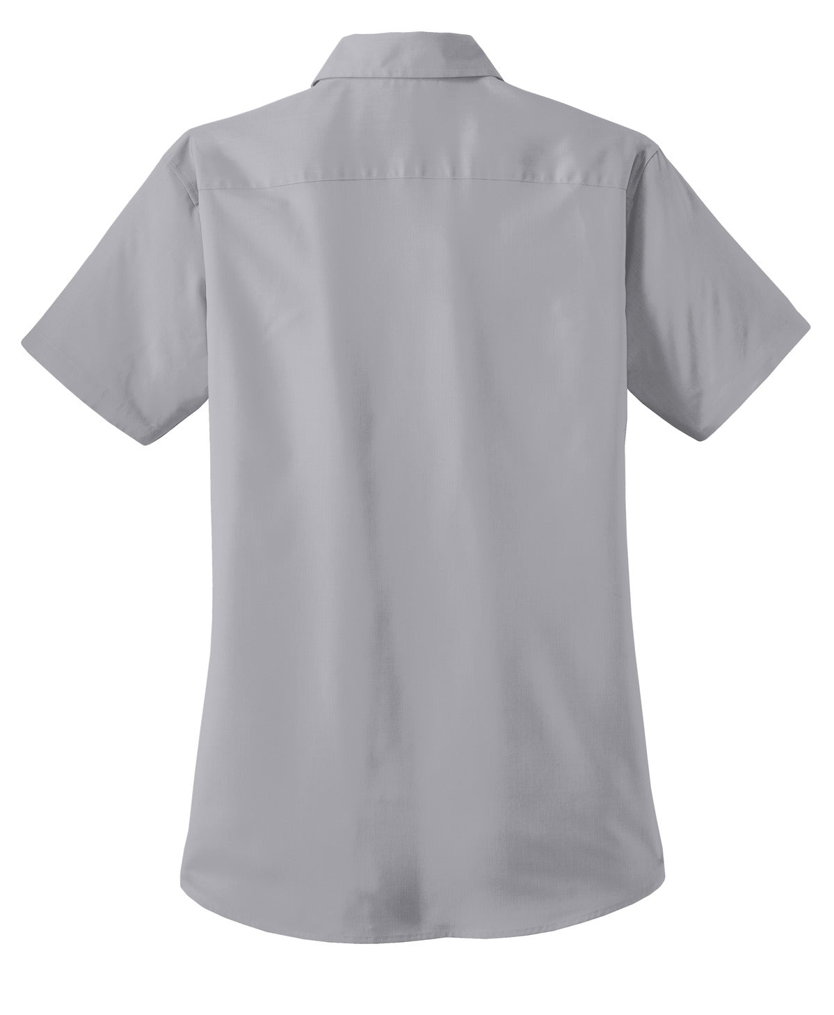 Port Authority Ladies Short Sleeve Value Poplin Shirt. L633 Womens Apparel Shirts & Tops