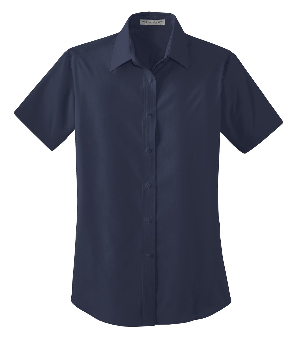 Port Authority Ladies Short Sleeve Value Poplin Shirt. L633 Womens Apparel Shirts & Tops