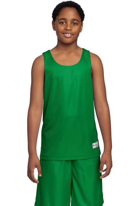 Sport-Tek Youth Boy's PosiCharge Mesh Reversible Tank. YT550 Youth Apparel Shirts & Tops