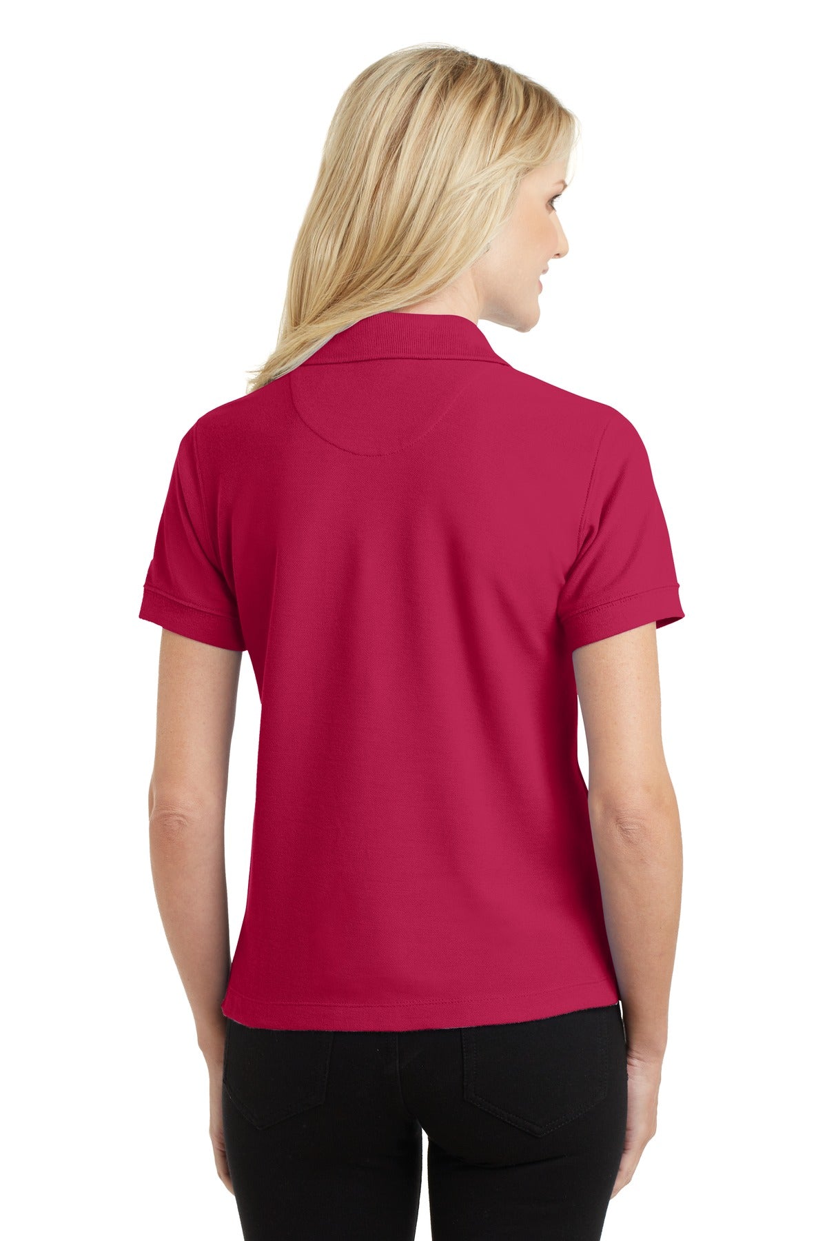 Port Authority Ladies 100% Pima Cotton Polo.  L448