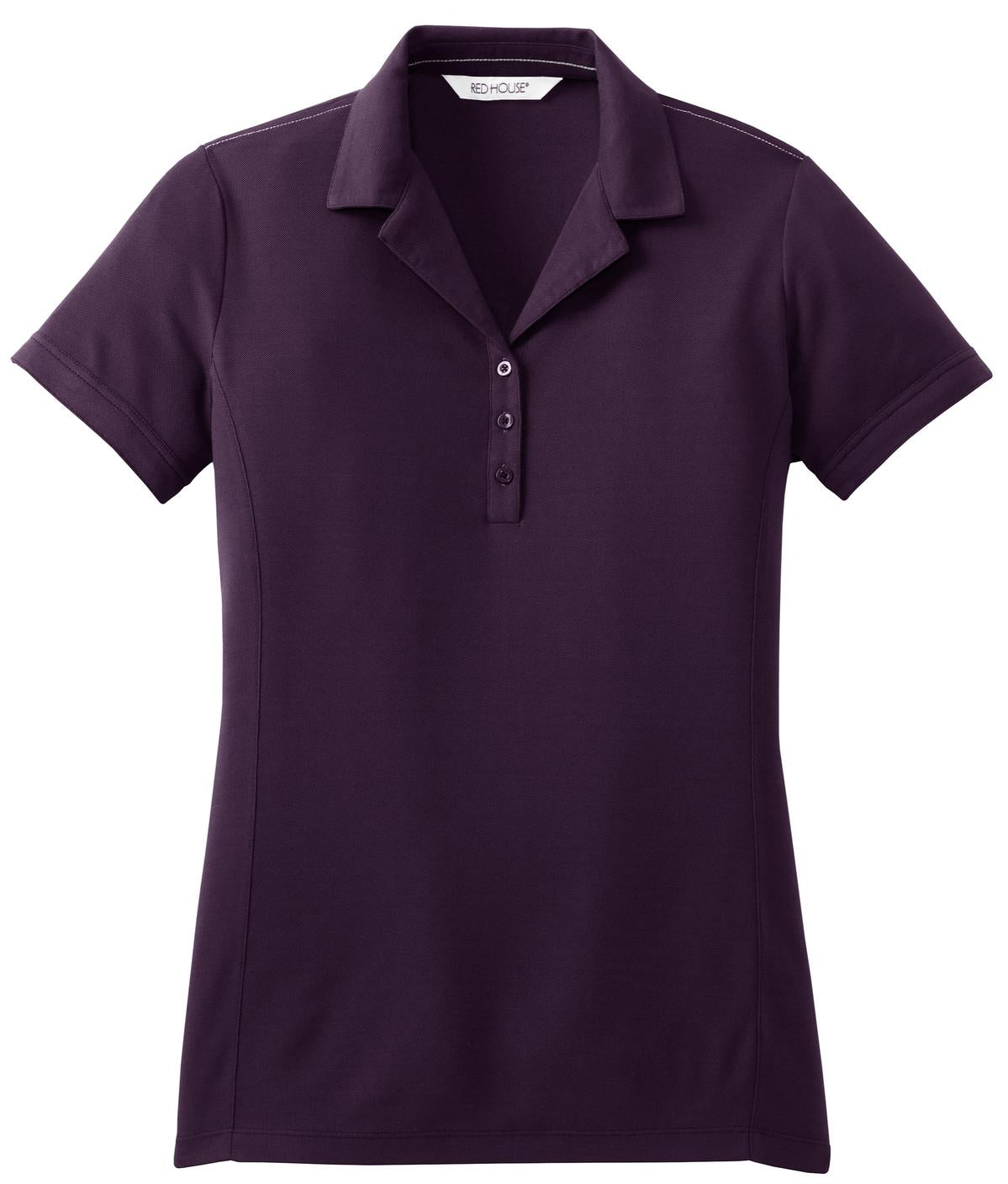 Red House Ladies Contrast Stitch Performance Pique Polo. RH50 Corporate Apparel Shirts & Tops