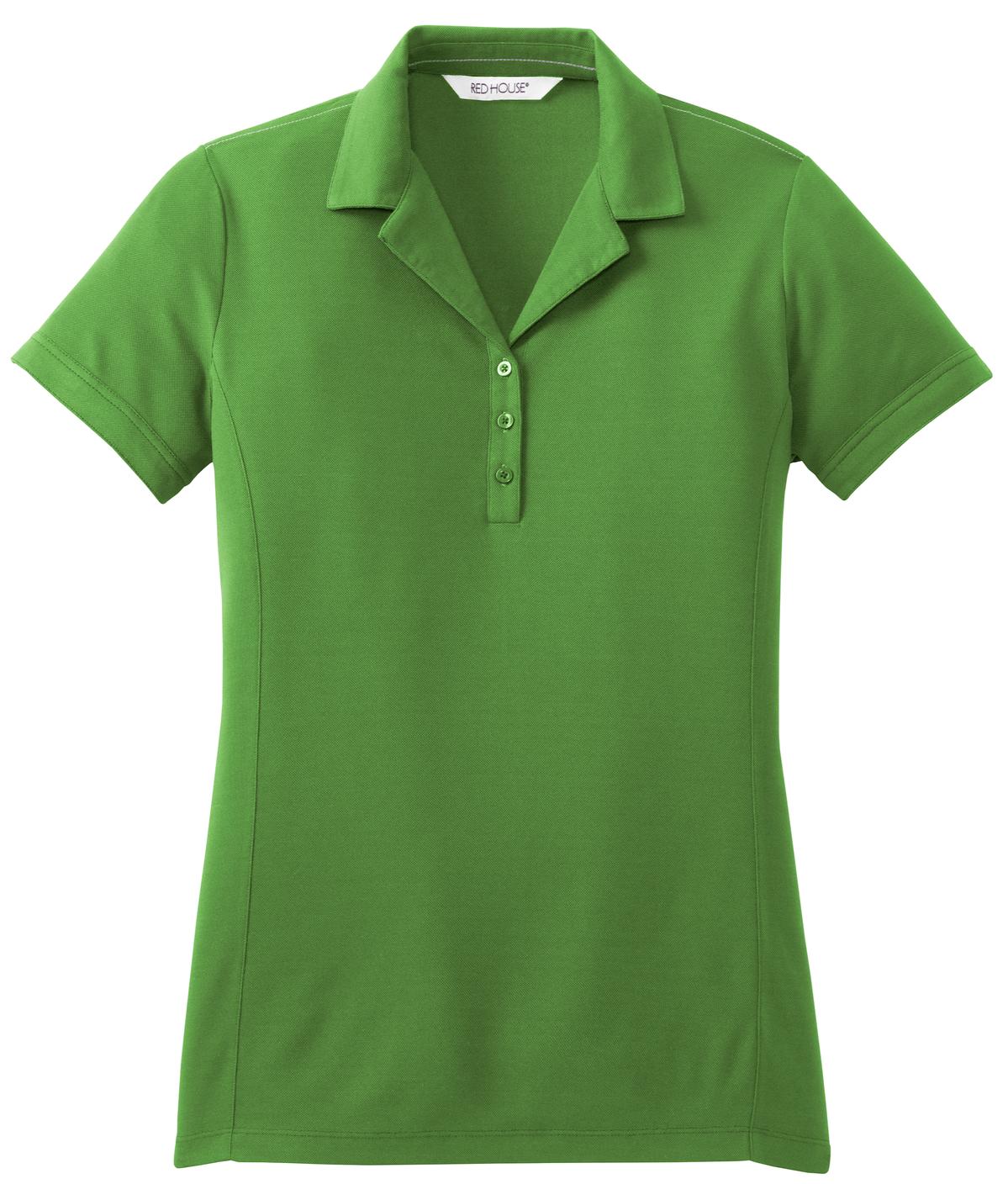 Red House Ladies Contrast Stitch Performance Pique Polo. RH50 Corporate Apparel Shirts & Tops