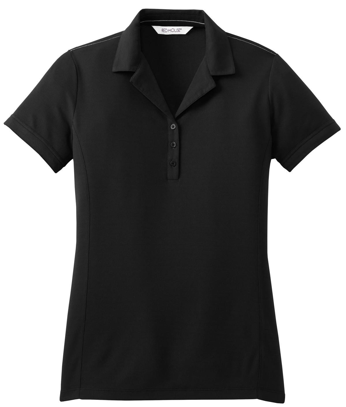 Red House Ladies Contrast Stitch Performance Pique Polo. RH50 Corporate Apparel Shirts & Tops