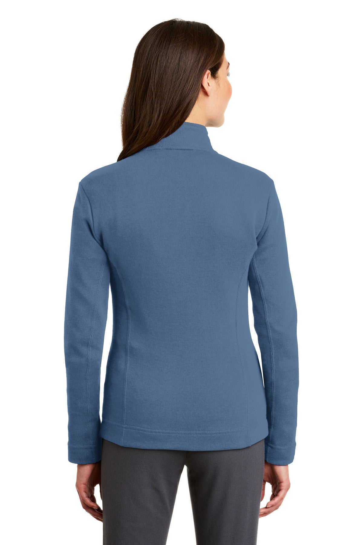Port Authority Ladies Flatback Rib Full-Zip Jacket. L221 Womens Apparel Jackets & Vests