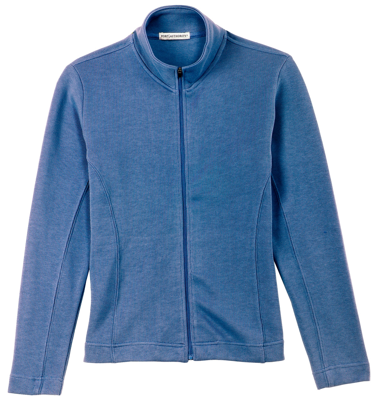 Port Authority Ladies Flatback Rib Full-Zip Jacket. L221 Womens Apparel Jackets & Vests