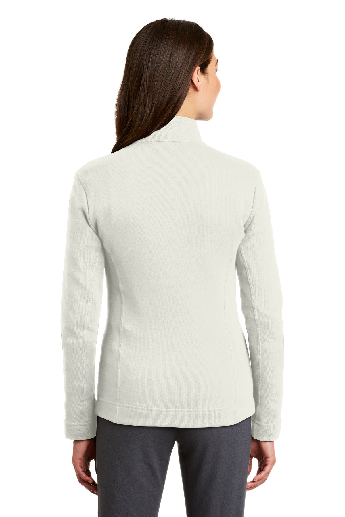 Port Authority Ladies Flatback Rib Full-Zip Jacket. L221 Womens Apparel Jackets & Vests