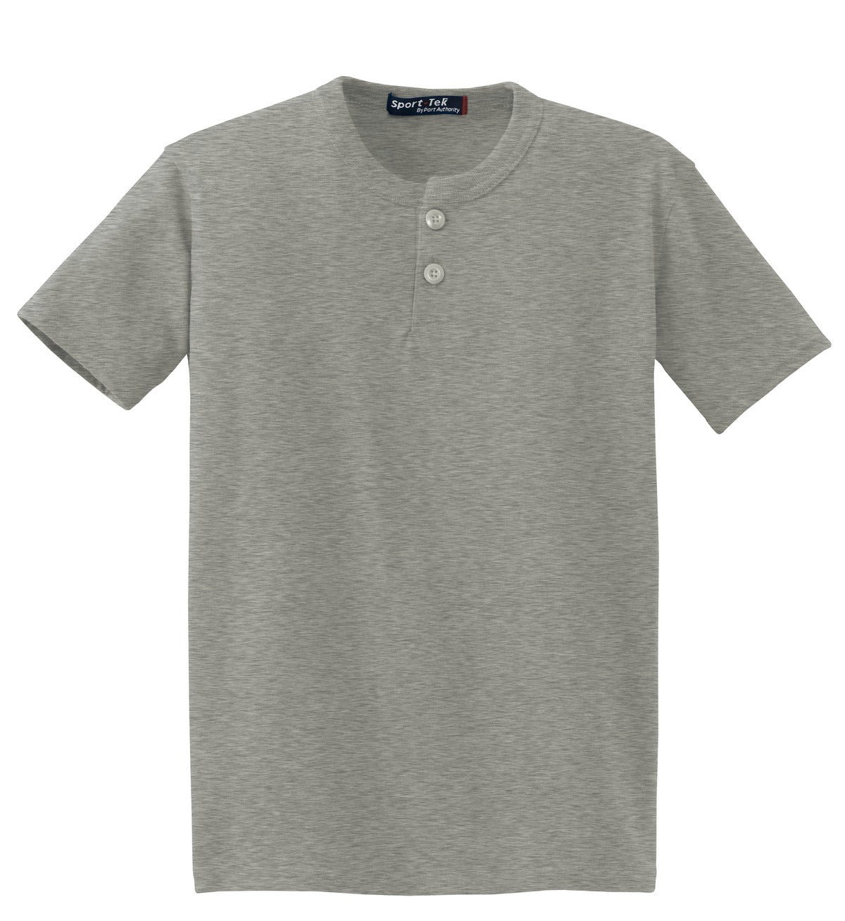 Sport-Tek Youth Short Sleeve Henley. YT210 Youth Apparel Shirts & Tops