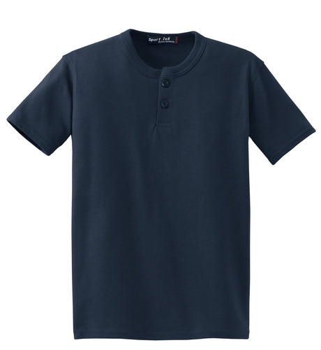 Sport-Tek Youth Short Sleeve Henley. YT210 Youth Apparel Shirts & Tops