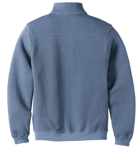 Port Authority Men's Flatback Rib 1/4-Zip Pullover. F220 Mens Apparel Sweatshirts & Fleece