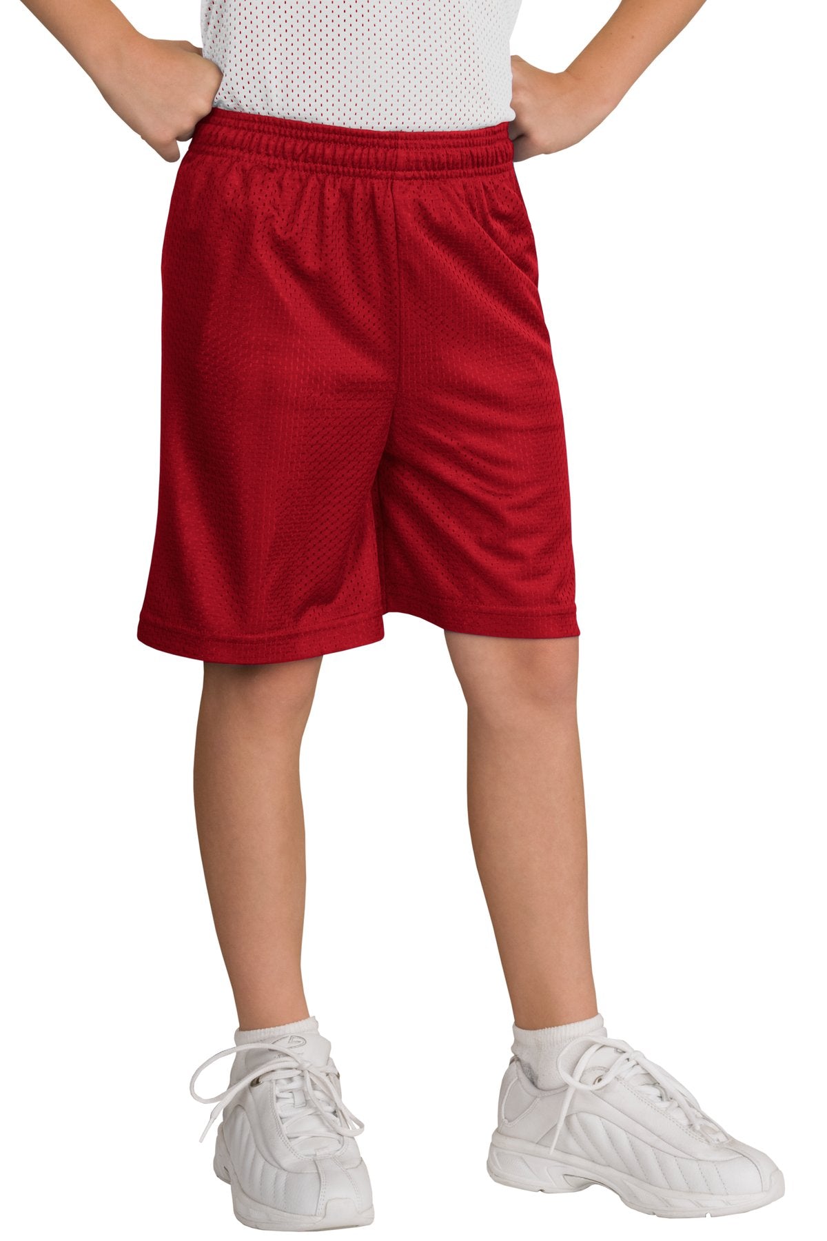Sport-Tek ® Youth Mesh Short