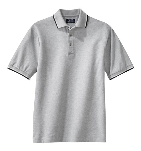 Port Authority Men's Cool Mesh Polo with Tipping Stripe Trim. K431 Mens Apparel Shirts & Tops