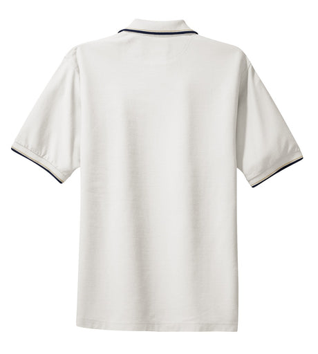 Port Authority Men's Cool Mesh Polo with Tipping Stripe Trim. K431 Mens Apparel Shirts & Tops