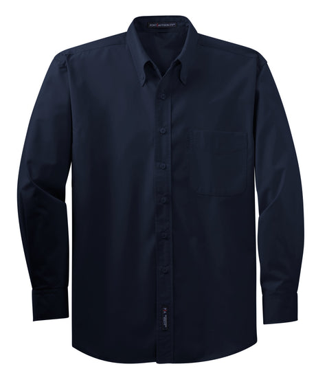 Port Authority Men's Long Sleeve Easy Care Soil Resistant Shirt. S607 Mens Apparel Shirts & Tops