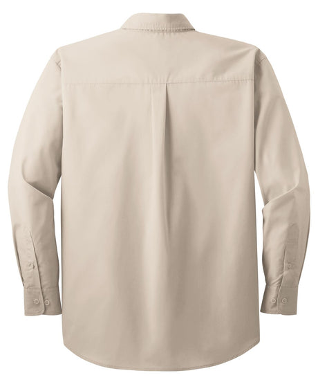 Port Authority Men's Long Sleeve Easy Care Soil Resistant Shirt. S607 Mens Apparel Shirts & Tops