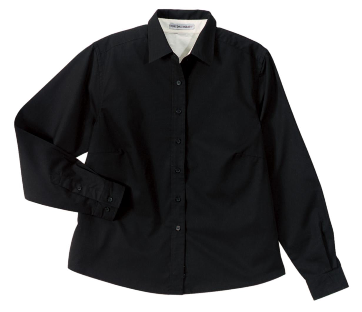 Port Authority Women's Maternity Long Sleeve Easy Care Shirt.  L608M