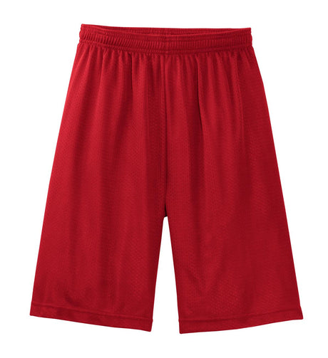 Sport-Tek Men's Long Mesh Short. T515 Mens Apparel Shorts