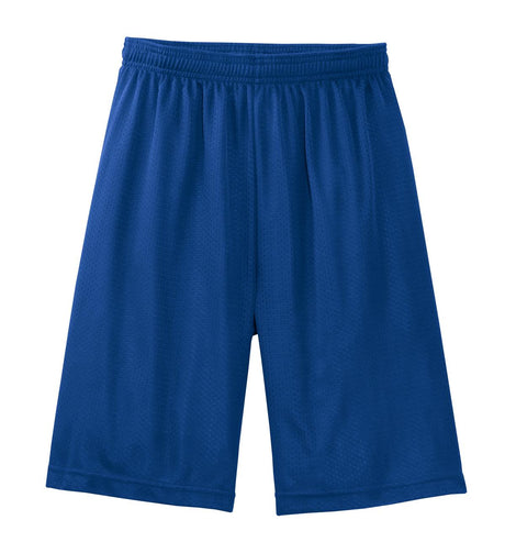 Sport-Tek Men's Long Mesh Short. T515 Mens Apparel Shorts