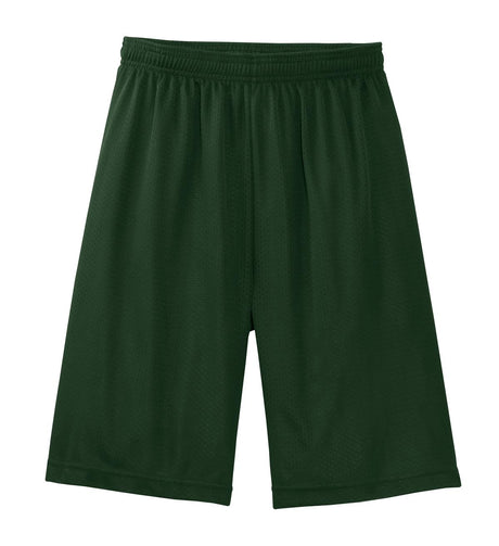 Sport-Tek Men's Long Mesh Short. T515 Mens Apparel Shorts