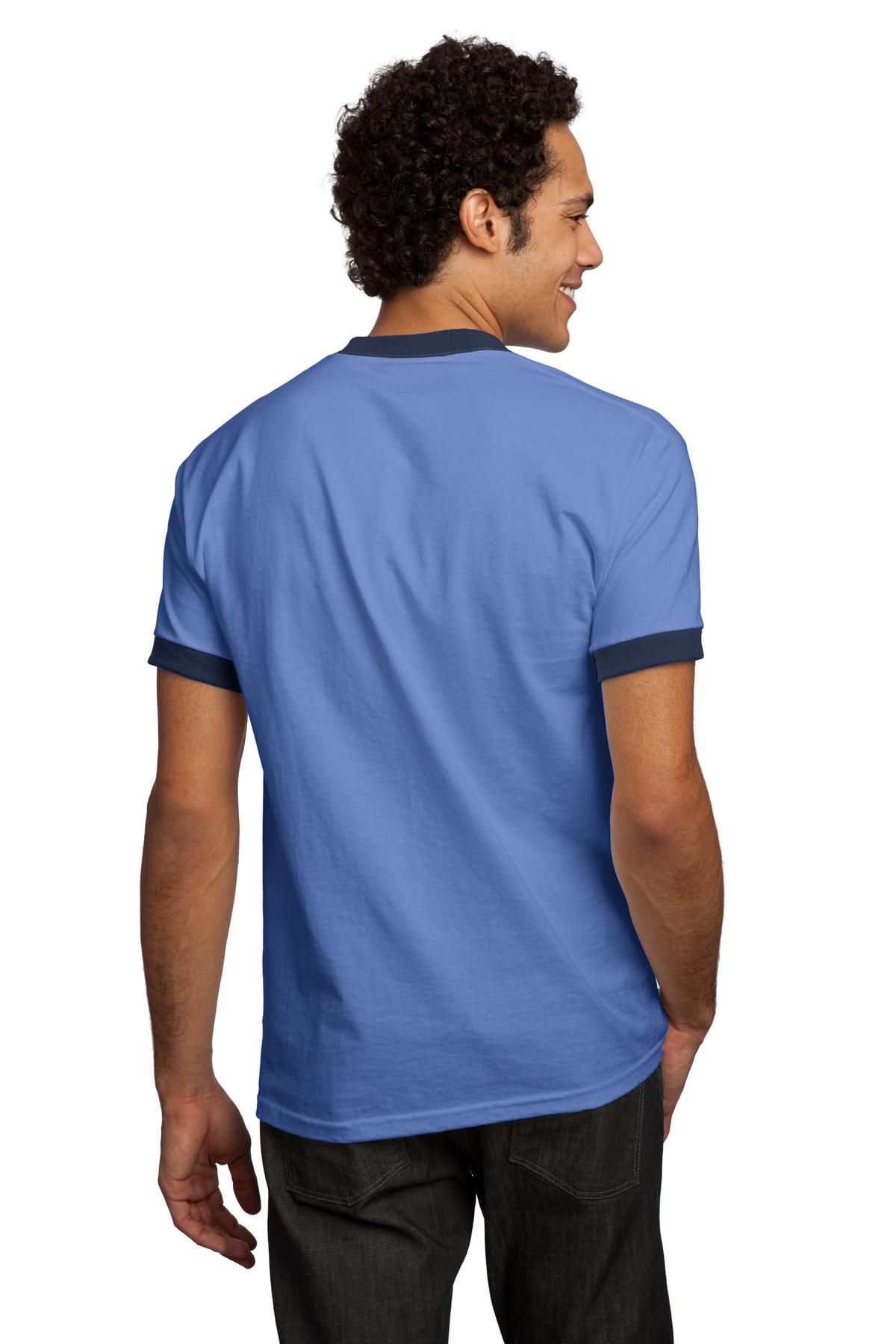 Port & Company Men's Ringer T-Shirt. PC61R Mens Apparel Shirts & Tops