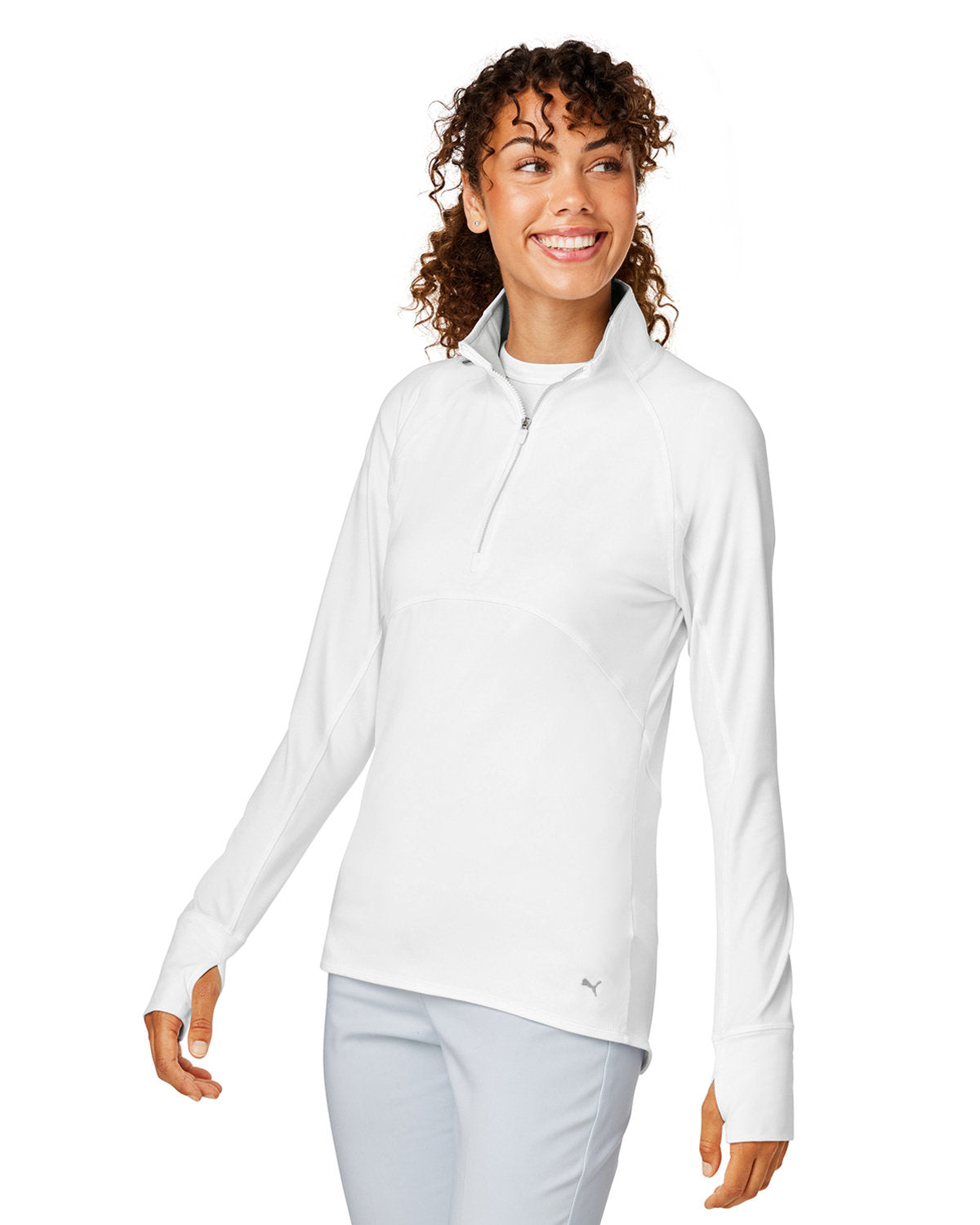 Puma Golf Ladies' Gamer Golf Quarter-Zip Womens Apparel Sweatshirts & Fleece